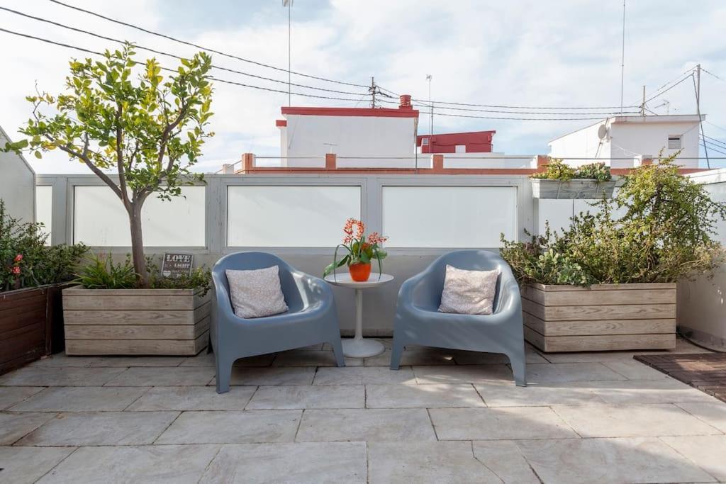 Penthouse On The Beach Valência Exterior foto